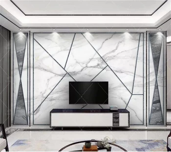 wellyu Пользовательские обои HD минималистичный атмосферный джазовый белый фон стены 3d обои для домашнего декора papel de parede tapeta