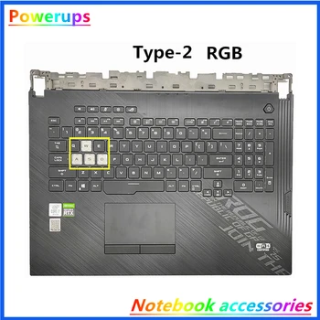 Ноутбук/Тетрадь US RGB Клавиатура Верхняя Нижняя Оболочка/Чехол/Крышка Для Asus ROG Strix G17 G712 G712L LN G731 4Plus S7D 17,3 дюйма