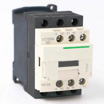 Электрический магнитный контактор постоянного тока LC1D09SD 3P 3NO LC1-D09SD 9A 72V Катушка постоянного тока