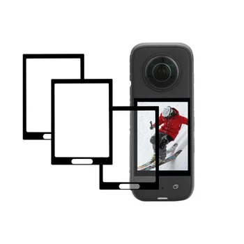 Мягкая защитная пленка для камеры Insta 360 X3, защитная пленка HD для экрана, защищающая от царапин, для аксессуаров Insta360 X 3, не стекло