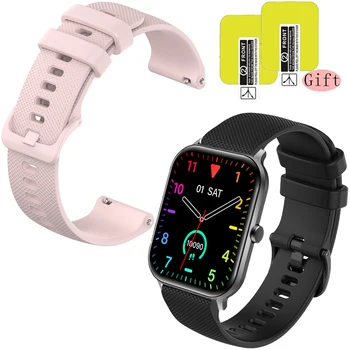 Силиконовый ремешок для спортивных часов SoundPEATS Smart Watch 3, ремешок-браслет для защитной пленки SoundPEATS Smart Watch3.