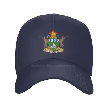 Джинсовая кепка с логотипом Зимбабве высшего качества, Бейсболка, Вязаная шапка