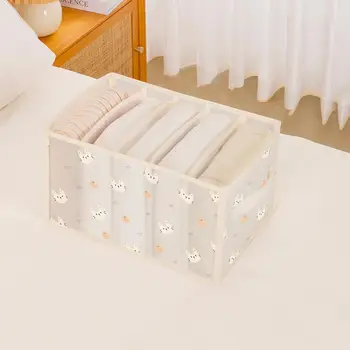 Стабильная структура, удобный компактный ящик для хранения одежды, Складной органайзер для трусов, Выдвижной ящик для спальни