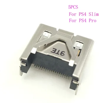 5 шт. для Sony PlayStation PS 4 Pro и Slim Display, совместимый с HDMI Разъем для консоли PS4 Slim, порт HDMI