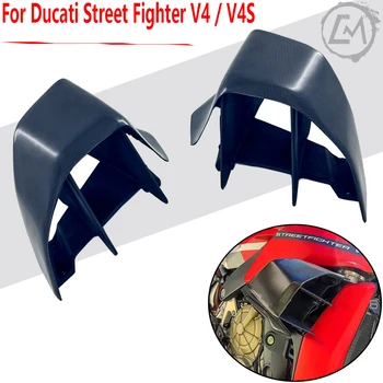 Пневматические элероны с фиксированным крылом из углеродного волокна для мотоциклов Ducati Street Fighter V4 / V4S