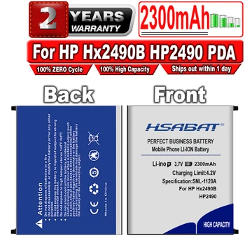 Аккумулятор HSABAT 2300 мАч для HP Hx2490B КПК HP 2490 HSTNH-S12B 3715 Rx3000 Rx3100 HSTNH-S03B-SL