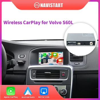 Беспроводной CarPlay NAVISTART для Volvo S60L 7 