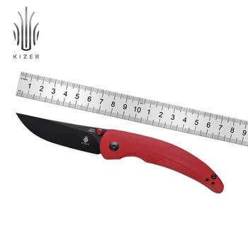 Нож Kizer Для Выживания Chili Pepper V3601C1/C2/A1 Карманный Нож со Стальным Лезвием 154 см/3 В, Высококачественные Инструменты EDC