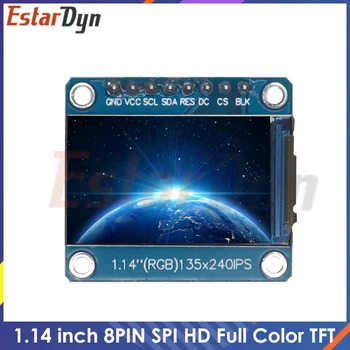 1,14-дюймовый 3,3 В 8PIN SPI HD полноцветный TFT-дисплей ST7789 Drive IC 135*240