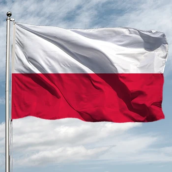 90x150 см Висит Национальный флаг Польши бело-красный дизайн Польские флаги полиэстер, устойчивый к выцветанию от ультрафиолета polska benner Poland National F