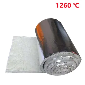 Алюминиево-силикатное Игольчатое одеяло Изоляционное одеяло из керамического волокна Высокотемпературное Хлопчатобумажное одеяло с изоляцией от котла при температуре 1260 ℃