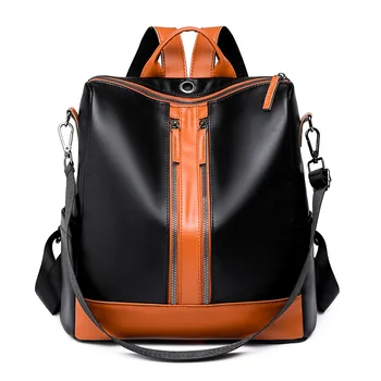 MONNET CAUTHY 2023 Летние Новые сумки для женщин из мягкого полиуретана на молнии, Черные, бежевые Рюкзаки для девочек