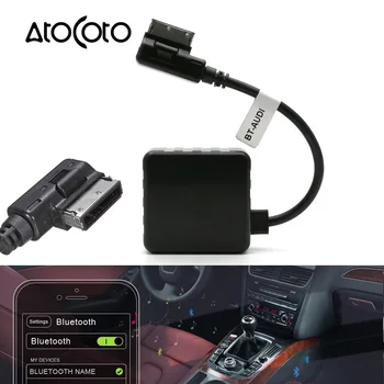 Автомобильный Беспроводной Модуль Bluetooth Aux Кабель Адаптер для VW AMI MDI MMI 3G Разъем Медиа Интерфейс для Audi Радио Стерео Аудиовход