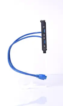 50-сантиметровый переходник для перегородки с 20 контактами на двойной удлинительный кабель для перегородки Usb3.0