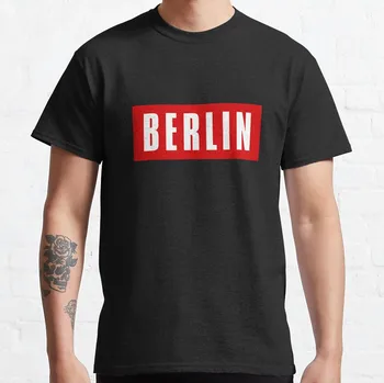 Берлинская футболка Эстетическая одежда мужские высокие футболки мужские чемпионские футболки