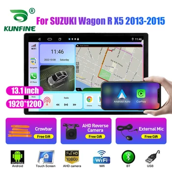 13,1-дюймовый автомобильный радиоприемник для SUZUKI Wagon R X5 2013-2015 Автомобильный DVD GPS Навигация Стерео Carplay 2 Din Центральная мультимедиа Android Auto