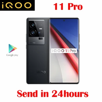 Оригинальный Мобильный телефон VIVO IQOO 11 Pro 5G Snapdragon8 Gen 2 6,78 дюймов AMOLED 2K 144 Гц 4700 мАч 200 Вт Super Charge 50MP VCS IMX866 NFC